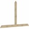 Ekena Millwork Portland Rough Sawn Timber Gable Bracket, Douglas Fir, 108"W x 68"H x 2"D x 6"F, 15/12 Pitch GBW108X68X0206POR00RDF - alternate 4